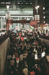 Free Palestine Grand Central Film